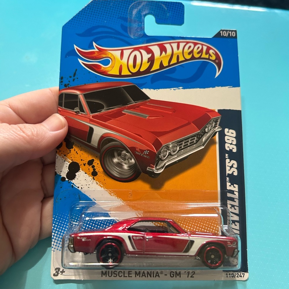 67 Chevelle ss 396 hot wheels
